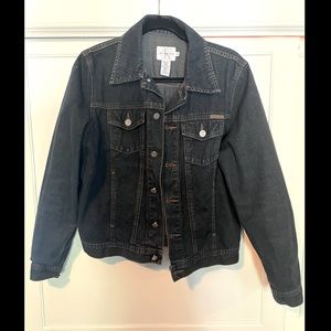 CALVIN KLEIN Women’s Classic Denim Jacket - Size M Like New Condition!
